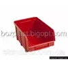 Пластмассовые контейнеры для метизов болтов 702 красный 75 100 155