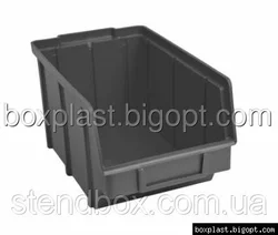 Пластиковые ящики для метизов 701 черный 125 х 145 х 230