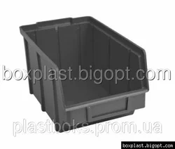 Пластмассовые ящики для метизов 701 черный 125 х 145 х 230