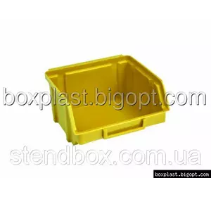 Ящики для метизов пластиковые 50 * 100 *9 90 Арт.703 Желтый